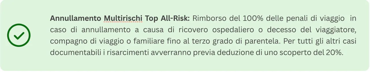 Annullamento Multirischi TOP All Risk